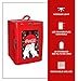 Coca Cola Mini Fridge - Refrigerator for Bedroom Office, Portable Table Top Beverage Cooler, 12V 110V Refrigerador For Drinks, Soda, Wines, Use In Car, Outdoor, Patio, 28 Can