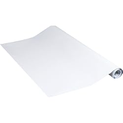 Vinilo Adhesivo Para Ceramica Venilia Lámina adhesiva, Mate Blanco, 90cm x 2.1m, Espesor 160μ, Vinilo autoadhesivo para muebles o cocina, decorativas papel pintado pared, PVC sin ftalatos, Fabricado en UE
