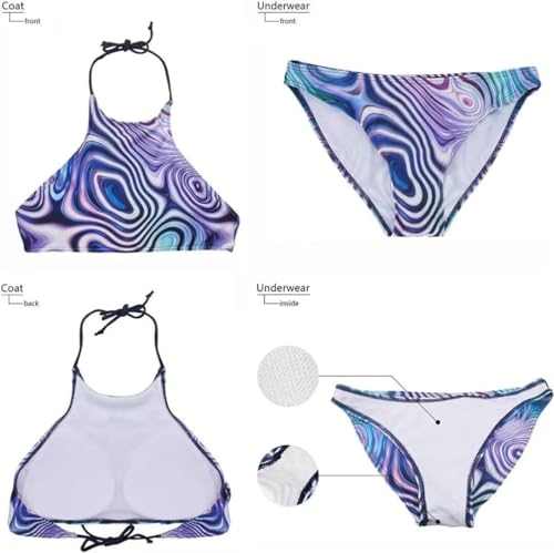 Jeiento Summer Fruit Matching Couples Swimsuits Quick Dry Bathing Suit for Beach2