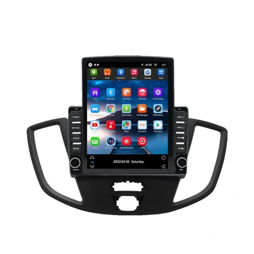 Rádio estéreo de carro Android 13 para rádio F//o/r/d Transit Custom 2013-2019, tela sensível ao toq