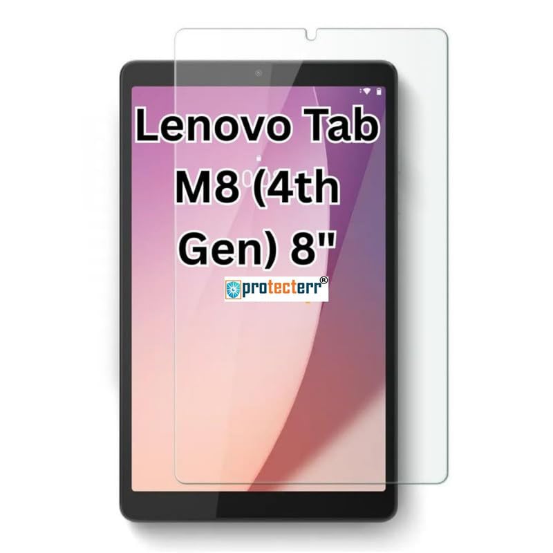 Image of Unbreakable Screen Protector Guard for Lenovo Tab M8 4th Gen 8 inch Tablet, |1 Pack| 9H Flexible PET Film, HD Clear, Anti-Scratch, Bubble-Free (Not a Tempered Glass)