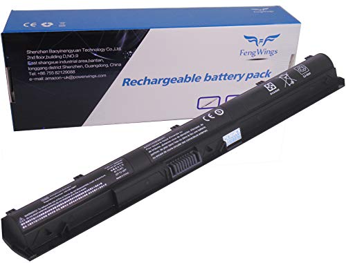 FengWings® 14,8V 2600mAh Battery Replace For HP KI04 800049-001 800050-001 800009-421 800010-421 HSTNN-DB6T HSTNN-LB6S Replace For HP Pavilion 14-ab000 15-ab000 17-g000 TPN-Q158 Q159 Q160 Q161 Q162