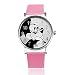 Produktbild HWCOO Schöne Coole Uhr Mode Mickey Mouse Belt Watch Damenuhr Student Cartoon Watch (Color : 4)