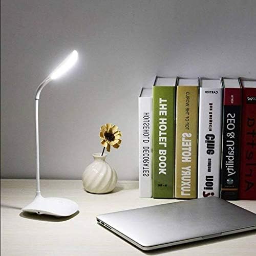TOPHAVEN Plastic LED Table Lamp, White