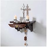 schreiner schrank kosten [EINZIGARTIGES DESIGN IM TAICHUNG-STIL] – Dieser wandmontierte Buddha-Altar in Form einer Buddha-Nische spiegelt die unverwechselbare Handwerkskunst von Taichung wider. Er wurde sorgfältig entworfen, um perfekt zu Guanyin-Buddha-Statuen im Taichung-Stil zu passen, und präsentiert sich in einem feierlichen und eleganten Erscheinungsbild. Das wandmontierte Design spart nicht nur Platz, sondern ermöglicht auch eine einfache Installation in verschiedenen Ecken Ihres Zuhauses. Der Meditationsaltar-Tisch verleiht Ihrem Wohnraum einen Hauch von religiösem und kulturellem Charme und schafft eine ruhige und friedliche Atmosphäre.