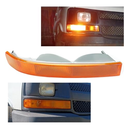 HECASA Corner Parking Signal Light Compatible with 2003-2025 Chevy Chevrolet