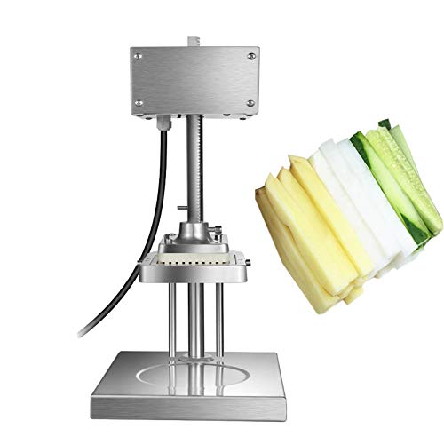 ポテトカッター 電動式フライド 電動野菜カッター 3種刃 縦型フライドポテトカッター ポテトフライカッター110V 業務用 家庭用