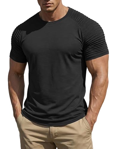 T-shirt basique entraînement crossfit et fitness col rond homme