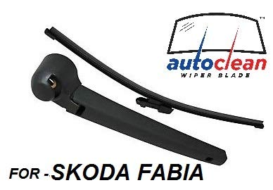 Rear Wiper Arm & Blade Set For Skoda Fabia 2, Roomster, Practice – Complete Replacement Kit