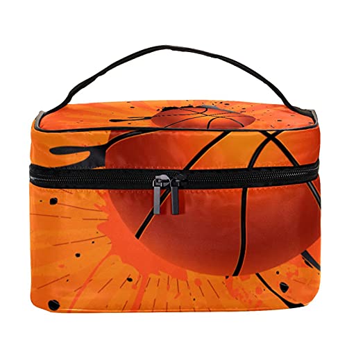Sac à cosmétiques ballon de basket de voyage grande capacité