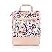 Itzy Ritzy Insulated Bottle Bag â€“ Keeps Bottles Warm or Cool - Holds 3 Bottles & Features Interior Pocket for Ice Pack (Not Included), Blush Floral , 5x3.75x12 Inch (Pack of 1)