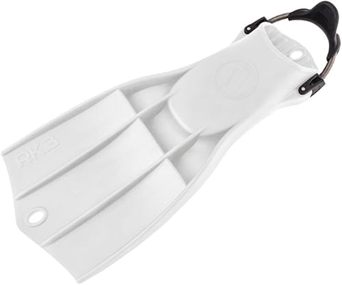 Miniatura 4 de Apeks RK3 Aleta de goma militar con correas ajustables de resorte de acero inoxidable Negro,Gris,Naranja,Rosa,Blanco,Gris