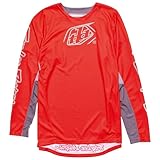 Troy Lee Designs GP Pro Adult Moto Jersey, Icon Red/Gray, Large