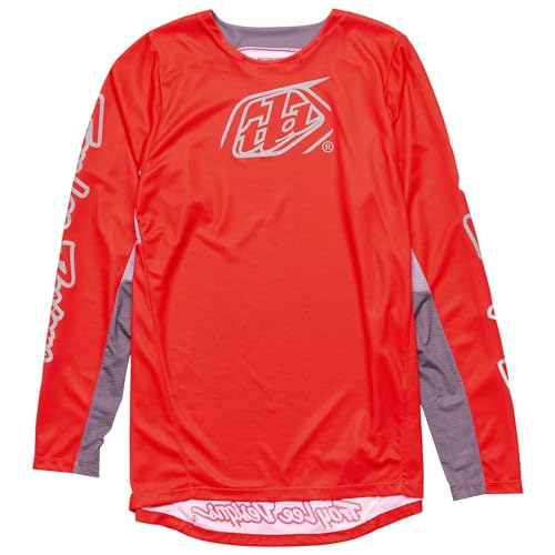 Troy Lee Designs GP Pro Adult Moto Jersey, Icon Red/Gray, Large