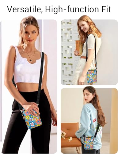 Image of YINHEXI Small Crossbody Bags for Women, Mini Cell Phone Wallet Purse, Shoulder Bag for Women and Men