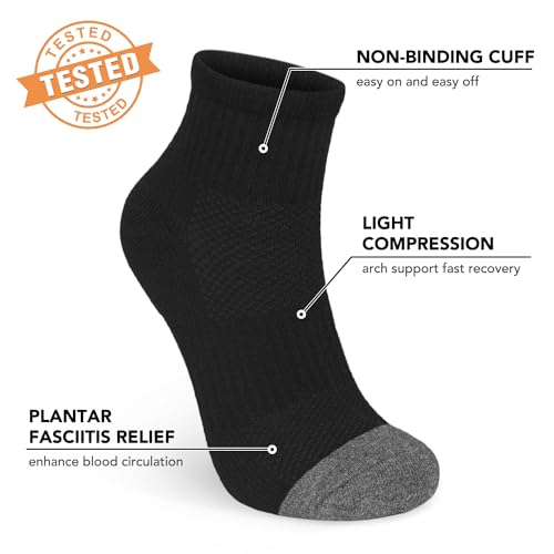 Image of Compression Socks for Women & Men(1 /3 /7 /8 PACK) - Best for Running,Medical,Nurse,Travel,Cycling-20-30mmHg