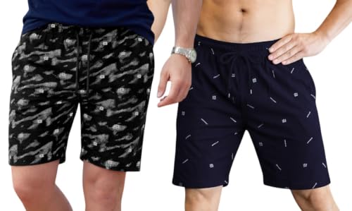 Image of FEEL TRACK Men Cotton Regular Fit Shorts