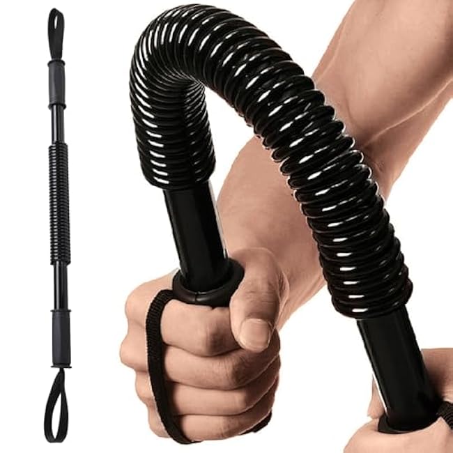 Power Twister Flex Bar - Black Upper Body Weight Machine