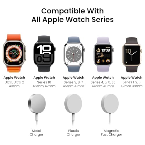 Delidigi Dual iwatch Charger Stand Holder Compatible with Apple Watch Ultra 2, Ultra, SE, Series 10 9 8 7 6 5 4 3 2 1 (49/46/45/44/42/41/40/38mm) Silicone Double Watch Charging Stand - Image 3