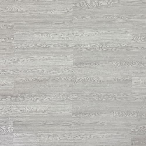 TRECOR® Klick Vinylboden Premium Designboden 4,5 mm stark incl. 1 mm Trittschallunterlage, Nutzschicht 0,30 mm - Sie kaufen 1 m² - WASSERFEST (Vinylboden 1 qm, Eiche weiss)