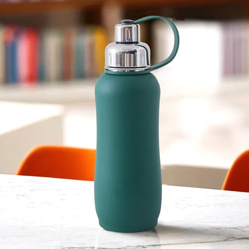 The Better Home 750ml Insulated Thermosteel Bottle | Hot and Cold Water Bottle for Office, Gym, School | Leakproof | Vacuum Insulated Water Bottles | Easy Carry Flask for Kids/Adults | Green
