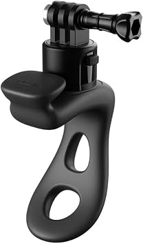 TELESIN Hızlı Çıkarma Esnek Montaj Sarma Bandı, Bisiklet Gidon Rulo Çubuk Tüp Çubuk Çubuk Montaj Aksesuarı Aksiyon Kameraları için (GoPro, Insta360, DJI) (Siyah, Hızlı Çıkarma)