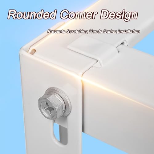 Robuster, verstellbarer Mini- Split- AC- Ständer- Anti- Vibrations- Halterung für kanallose Einheiten mit Schiebe- Design, Bodenmontage-5