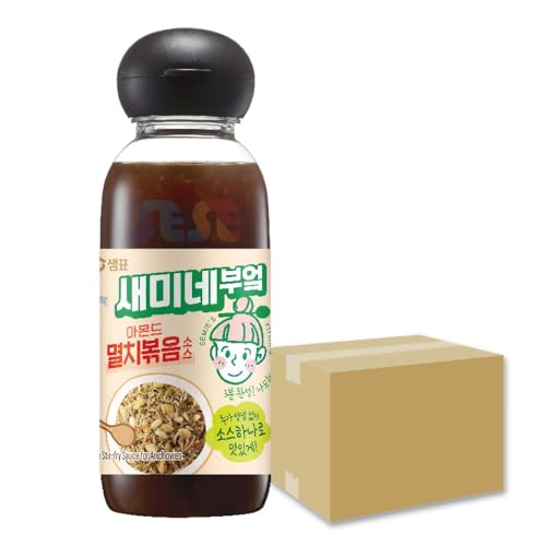 セミネキッチン じゃこ炒めソース 300ml 12本セット / センピョ 韓国風 煮干し炒めのたれ いりこ甘醤油だれ炒め ミョルチボッグム