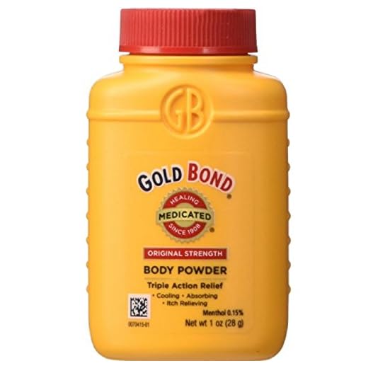 Gold Bond Talc-Free Body Powder Medicated 1 Ounce (4 Bottles) (29ml)