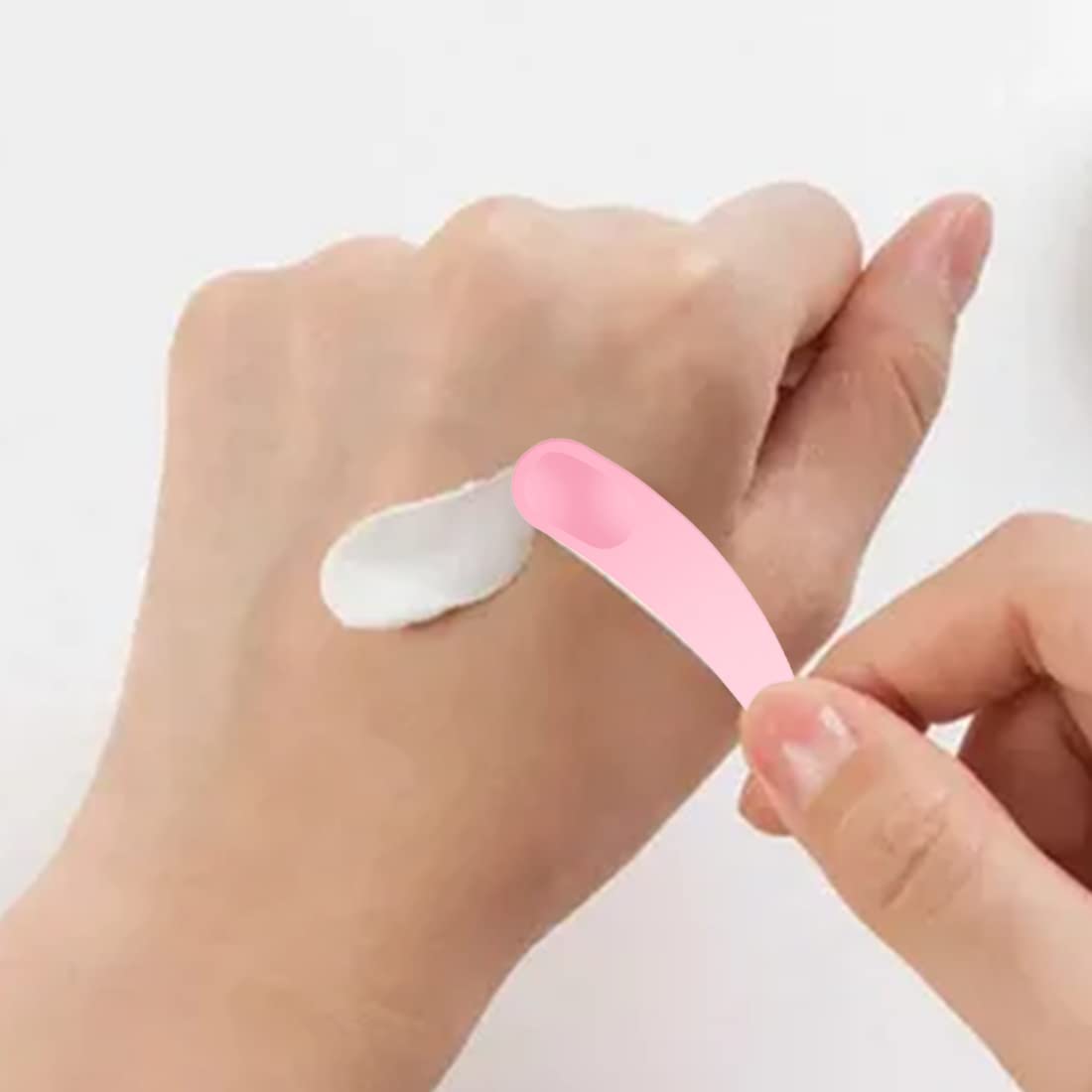 60pcs mini Spatules de maquillage crème pour le visage masque cuillère spatules en plastique cosmétique scoops pointe de spatules, Cuillère Pour Spatule à Crème,Cuillère De Beauté