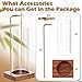 Incense Holder for Sticks, Insence-Stick Holder, Anti-Ash Flying No Mess Incense Burner, Incense Stick Holder with Glass Ash Catcher, for Yoga Spa Meditation Home Decor(2 Pack)