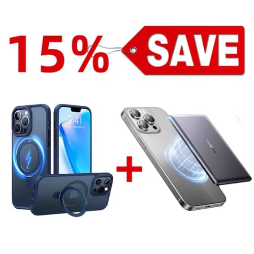 TORRAS 5,000mAh MiniMag Power Bank — Buy Together to Save 15%