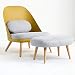 Sgabello Ottoman Stool Combinazione Di Mobili Divano Nordico Individuale Con Poggiapiedi Scarpa Panchina Cambio Scarpiera Soggiorno Sedia For Il Tempo Libero Poltrona In Plastica PP (divano Sedia + Po