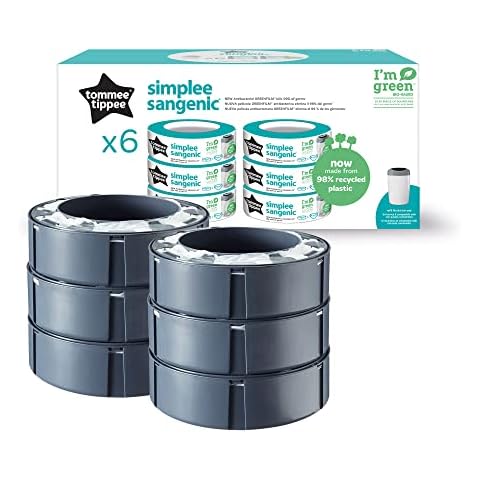 Tommee Tippee Simplee Sangenic Nappy Bin Refills Cover