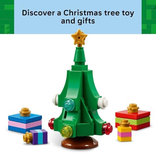 LEGO Santa’s Delivery Truck Building Toy for Kids - Construction Set for Play or Christmas Decor - Building Blocks for Girls & Boys, Ages 8+ - Holiday Craft Ideas for Families - 40746 - 2