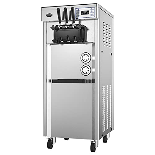 SND-A Kommerzielle Eismaschine, Softeisherstellung Joghurtkegel Digitalanzeigemaschine Desktop Kleine Automatische…