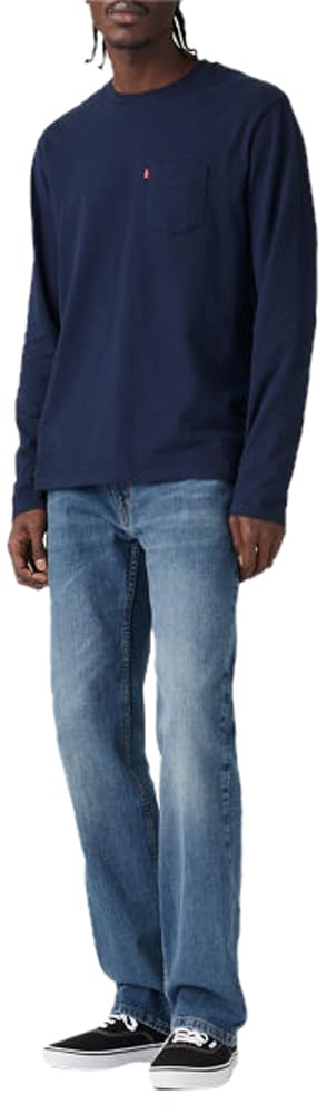 Levi's 527 Slim Boot Cut Blue Tunes, Blue Tunes, 33 W/34 L