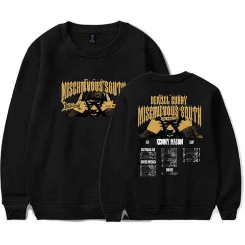 Denzel Curry Mischievous South World Tour Long sleeve crew neck sweater Men/Women Longsleeve sweater