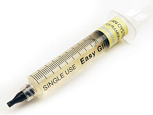 Phoenix Italian Oyster Mushroom (Pleurotus pulmonarius) Liquid Culture Syringe for Mushroom Cultivation on Grain or Agar