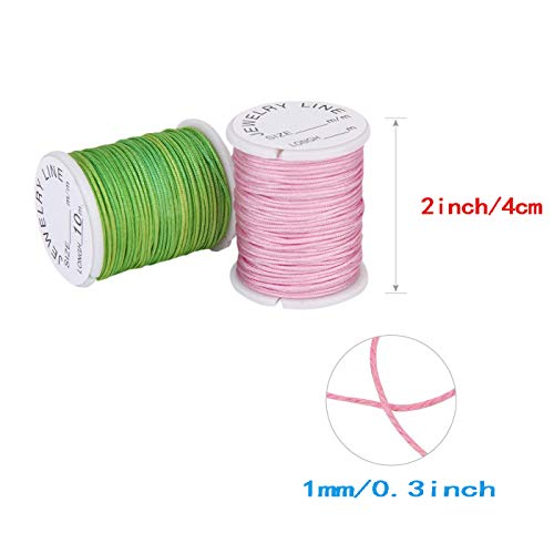 Annhao 10pz Cotone Cerato Cavi Stringhe, Corde per...