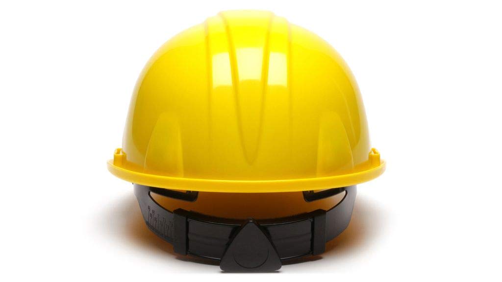 Pyramex Safety HP16130 Casque de suspension à cliquet 6 points Jaune Taille unique