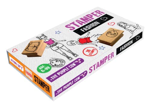 Kit de tampons tendance The Purple Cow pour loisirs créatifs