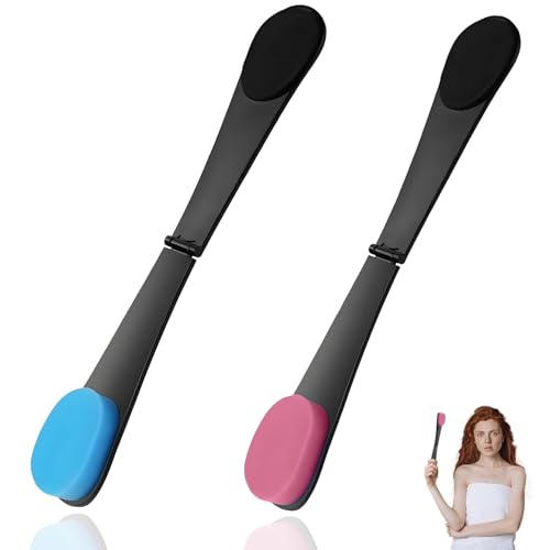 2 Pcs Lotion Applicator for Back, Back Tanner Applicator Back Cream Applicator for Tanning Lotion Cream Mousse Sunscreen