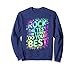 Cool ROCK THE TEST DO YOUR BEST Teacher ELA Crew Science Sweatshirt