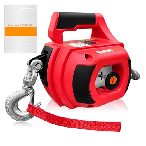 SENKEYFE 1000LB Portable Drill Winch