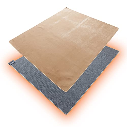 【節電対策】TEKNOS ラグ＋3畳用 電気カーペット 2点セット...