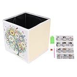 Kit de caja de almacenamiento de pintura de dhinestone Diy Diy Cajones de almacenamiento de efecto tridimensional Organizadores Inicio en casa