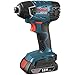 Bosch 25618-02-RT 18V Lithium-Ion 1/4 in. Impact Driver w/SlimPack Batteries (Renewed)