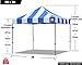 ABCCANOPY 3x3m 100% Waterproof Pop Up Gazebo Fully Waterproof Heavy Duty Commercial Portable Market Canopy, Carnival Blue
