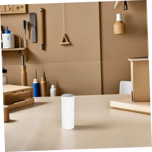SHINEOFI 20 Sztuk Okrągłych Tub Kartonowych Do Rękodzieła Białe Rurki Papierowe z Gładką Powierzchnią Do Malowania Bezpieczne i Trwałe Materiały i Zajęć Plastycznych